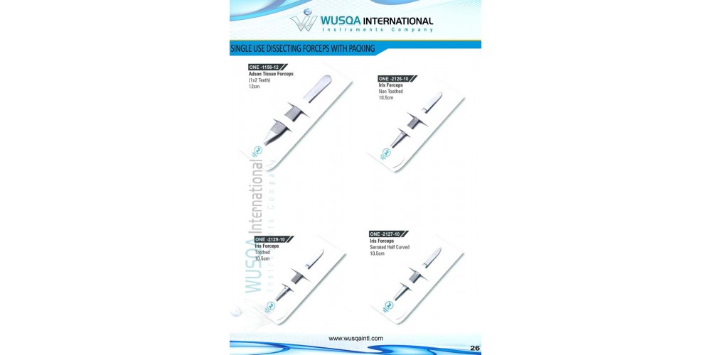 Single Use Dissecting Forceps